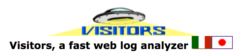 [Linux]webサーバアクセスログ解析ツール「Visitors」をインストール